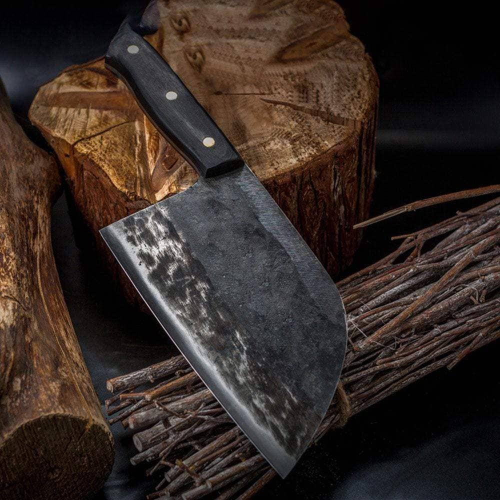 Nakiri / Chukabocho Full Tang Steel Cleaver