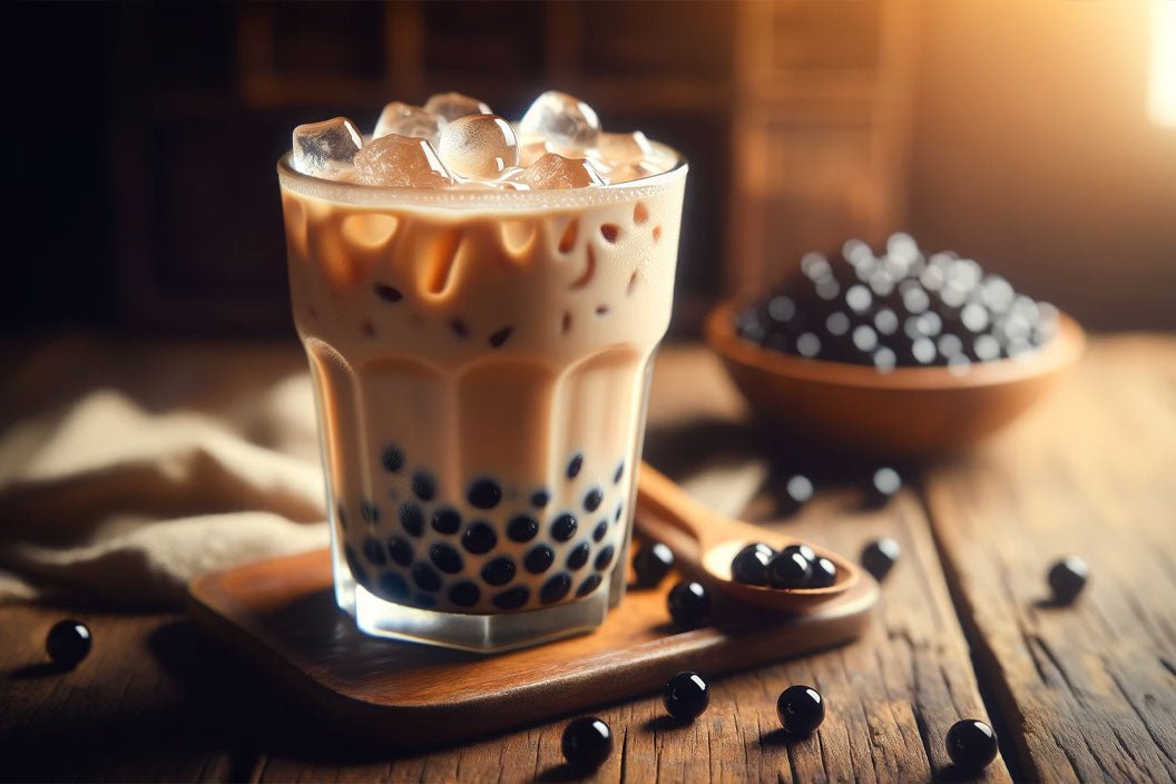Creamy Classic Milk Tea with Chewy Tapioca Pearls – santokuknives