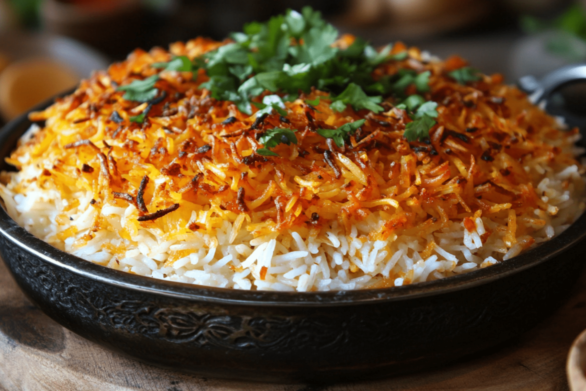 Fluffy Persian-Style Rice with Crispy Tahdig Crust – santokuknives