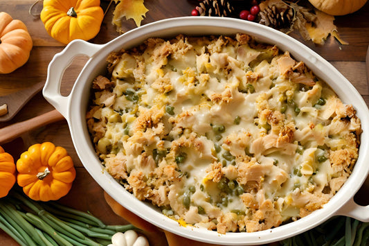 Thanksgiving Leftovers Casserole